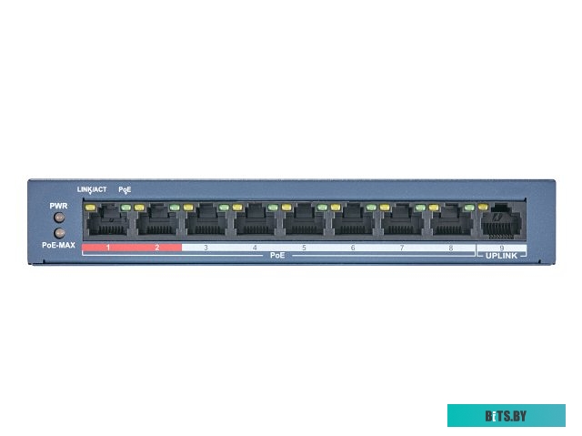 Неуправляемый коммутатор Hikvision DS-3E0109P-E/M(B)