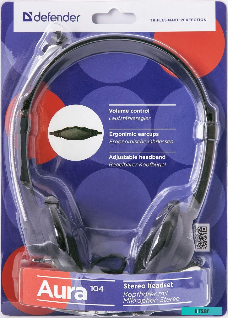 Наушники (Гарнитура) Defender Aura 104 [63104]