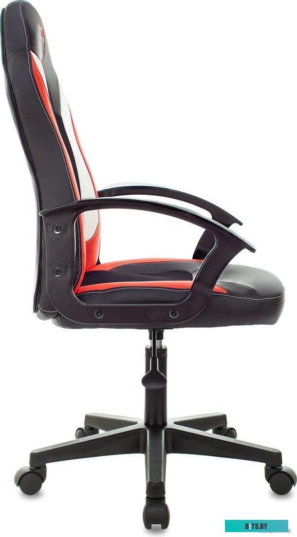 ZOMBIE 11LT RED Кресло игровое Zombie 11LT черный/красный текстиль/эко.кожа крестовина пластик