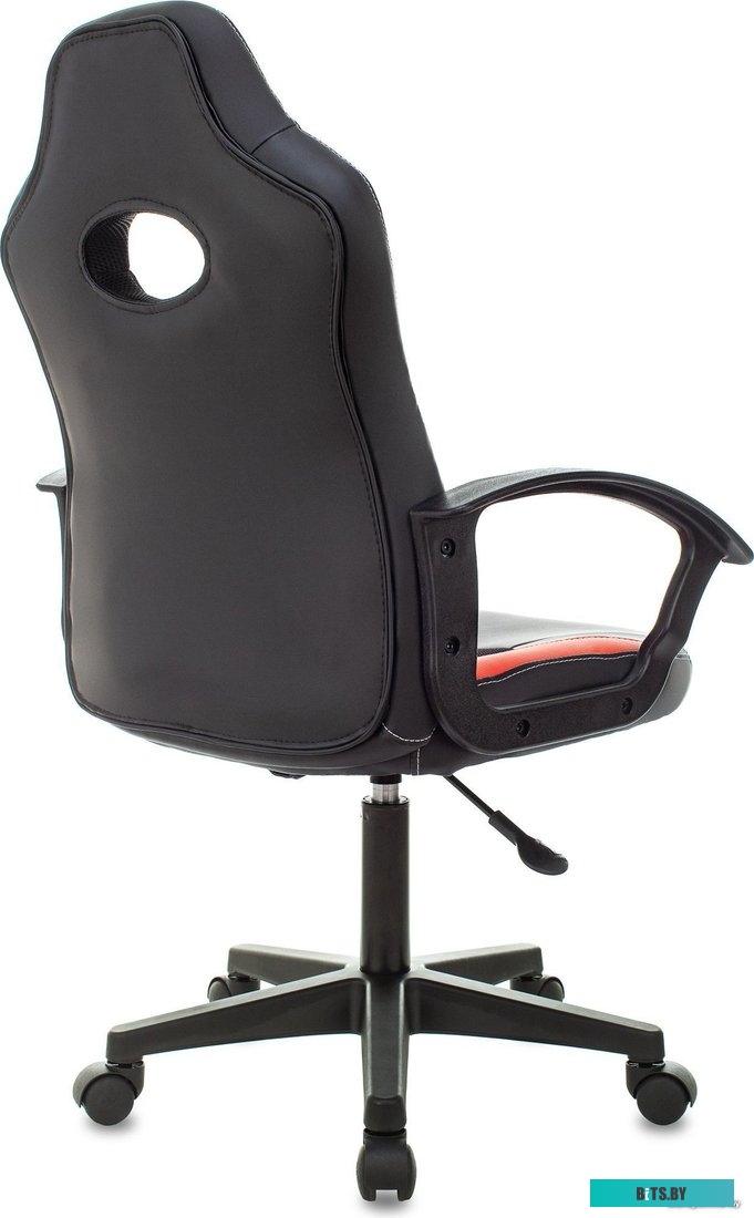 ZOMBIE 11LT RED Кресло игровое Zombie 11LT черный/красный текстиль/эко.кожа крестовина пластик