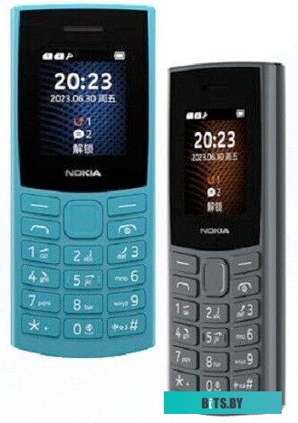 Кнопочный телефон Nokia 105 (2023) Dual SIM TA-1557 (бирюзовый)