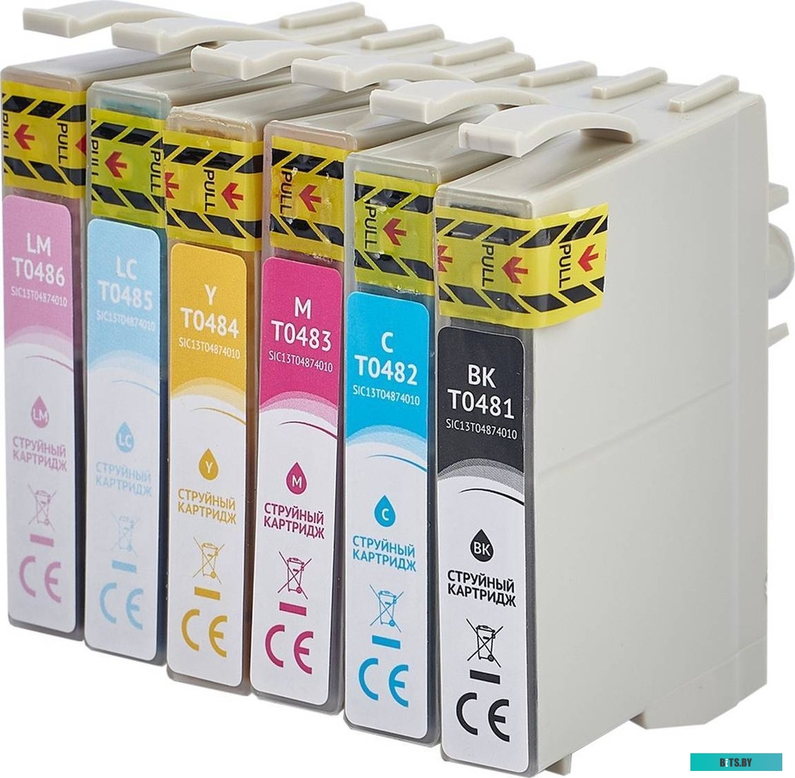 Картридж струйный Sakura C13T04874010 (T0487) SIC13T04874010