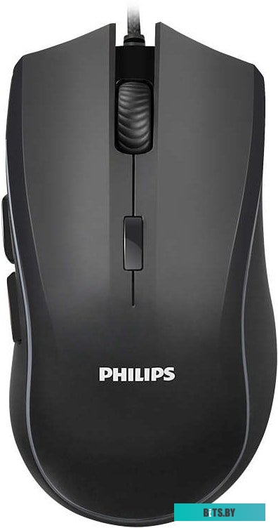 Мышь проводная Philips G413, USB, RGB Ambiglow Lighting, 6400dpi, Черный SPK9413