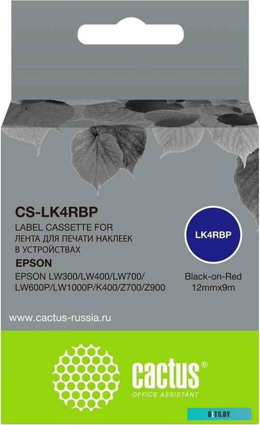 Картридж ленточный Cactus CS-LK4RBP CS-LK4RBP.