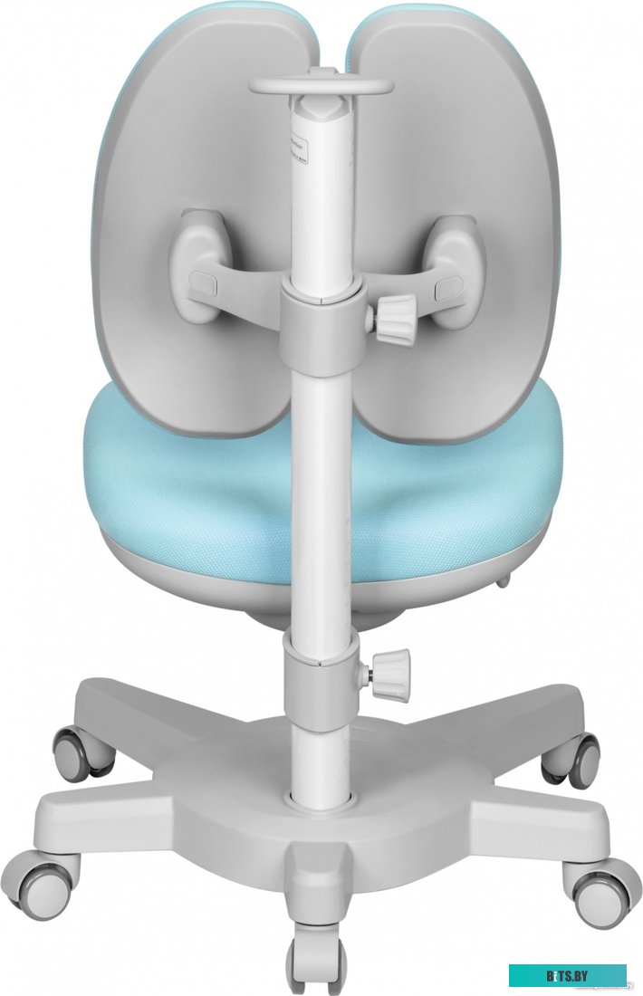 CS-CHR-3604BL Кресло детское Cactus CS-CHR-3604BL голубой крестов. пластик серый