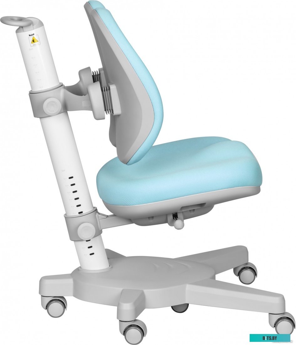 CS-CHR-3604BL Кресло детское Cactus CS-CHR-3604BL голубой крестов. пластик серый