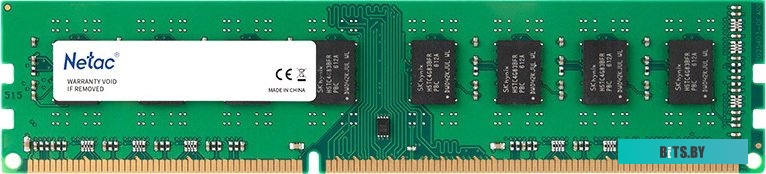 Оперативная память Netac Basic 8GB DDR3 PC3-12800 NTBSD3P16SP-08