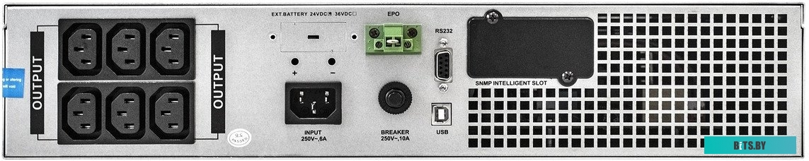 Источник бесперебойного питания (ИБП) ExeGate PowerExpert ULS-1000.LCD.AVR.C13.USB.RS232.SNMP.2U <EP285646RUS>