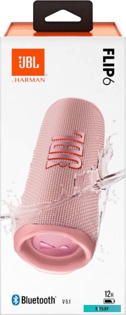 Беспроводная колонка JBL Flip 6 (розовый)