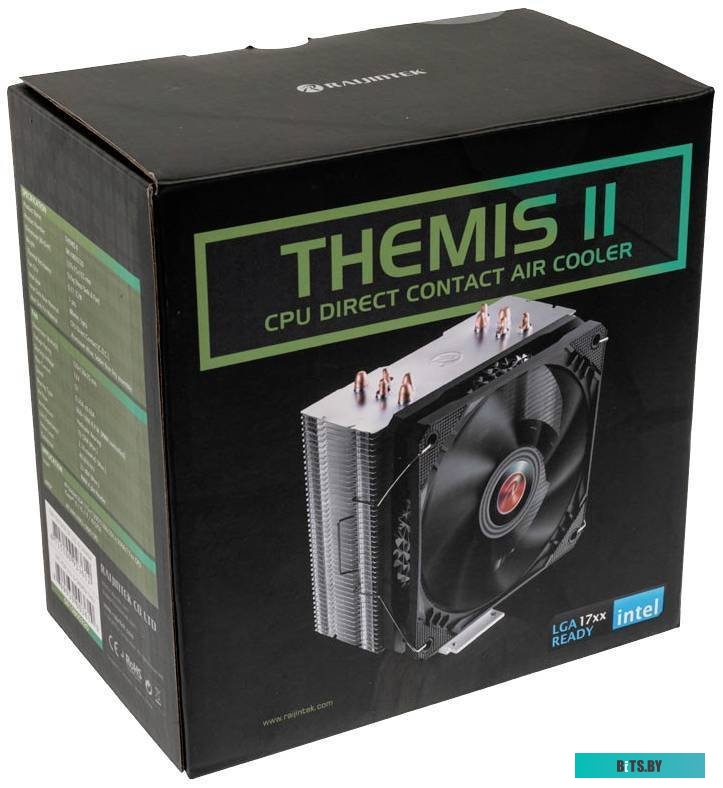 Кулер для процессора Raijintek Themis II 0R10B00220