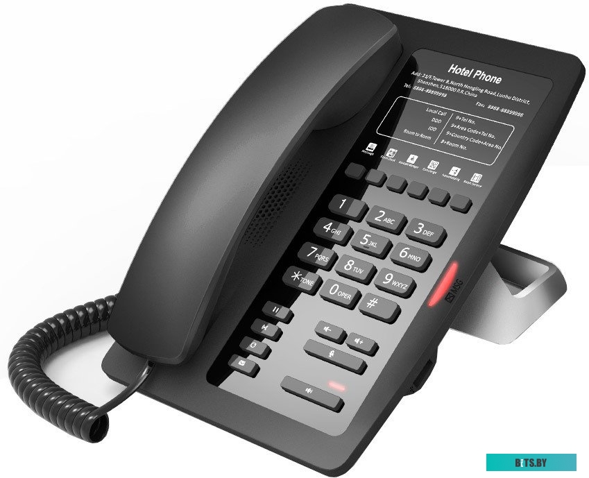 Телефон VoIP Fanvil H3W черный