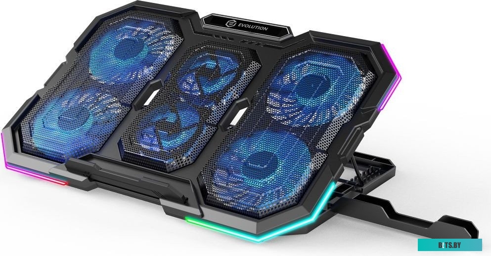 Подставка для ноутбука EVOLUTION LCS-08 RGB 4812755006741