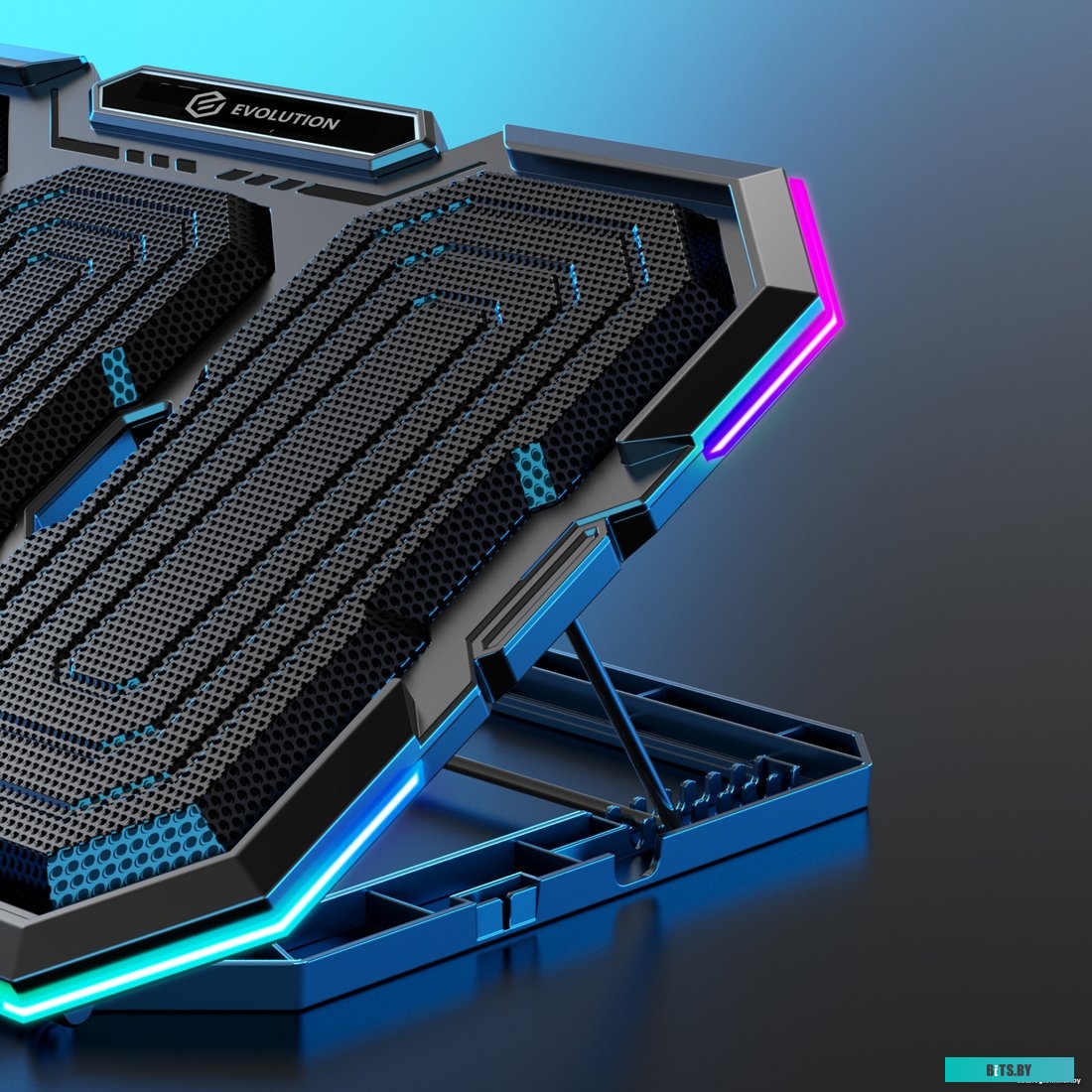 Подставка для ноутбука EVOLUTION LCS-08 RGB 4812755006741