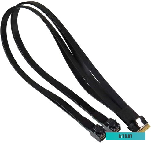 Кабель Supermicro CBL-SAST-1213-100 Slimline x8 (STR) to Slimline x8 (STR), 14cm, 100 OHM, RoHS