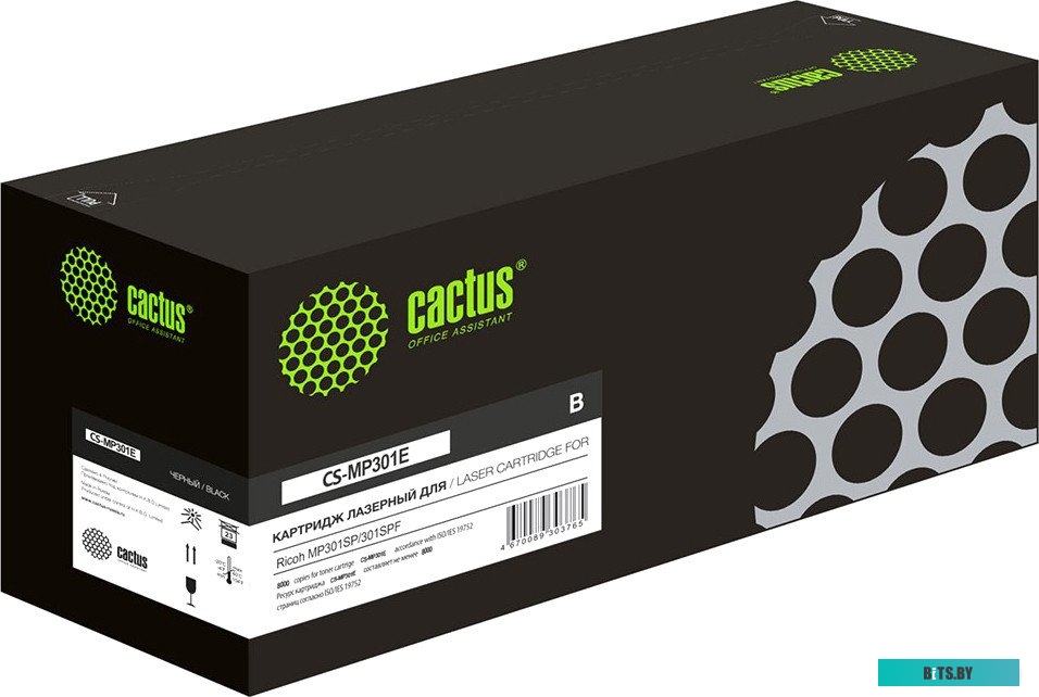 Картридж лазерный Cactus CS-MP301E 842339 черный (8000стр.) для Ricoh MP301SP/301SPF