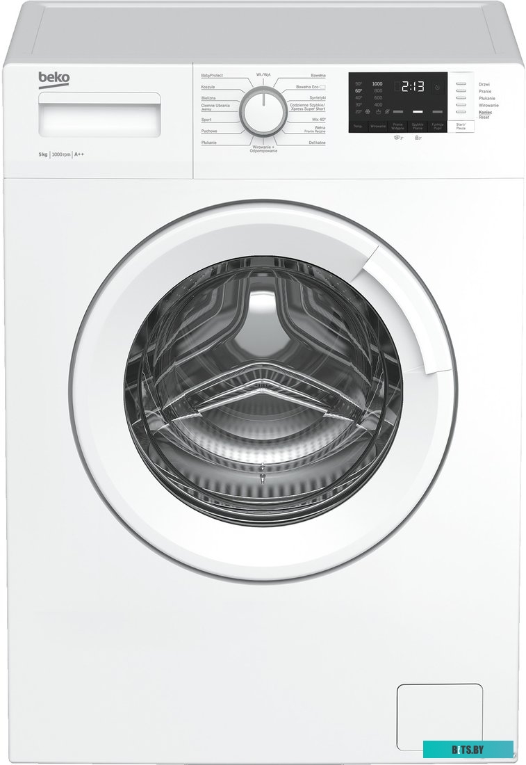 WRS5512BWW Стиральная машина Beko WRS5512BWW класс: A загр.фронтальная макс.:5кг белый
