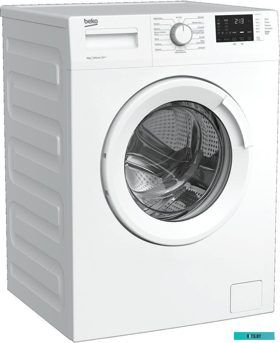 WRS5512BWW Стиральная машина Beko WRS5512BWW класс: A загр.фронтальная макс.:5кг белый