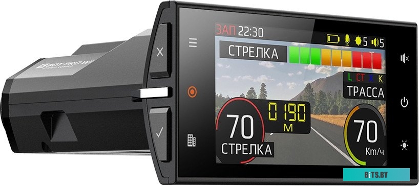 S-BOT-PRO-WIFI Видеорегистратор с радар-детектором Silverstone F1 Hybrid S-BOT PRO Wi-Fi GPS ГЛОНАСС