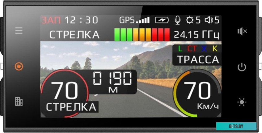 S-BOT-PRO-WIFI Видеорегистратор с радар-детектором Silverstone F1 Hybrid S-BOT PRO Wi-Fi GPS ГЛОНАСС