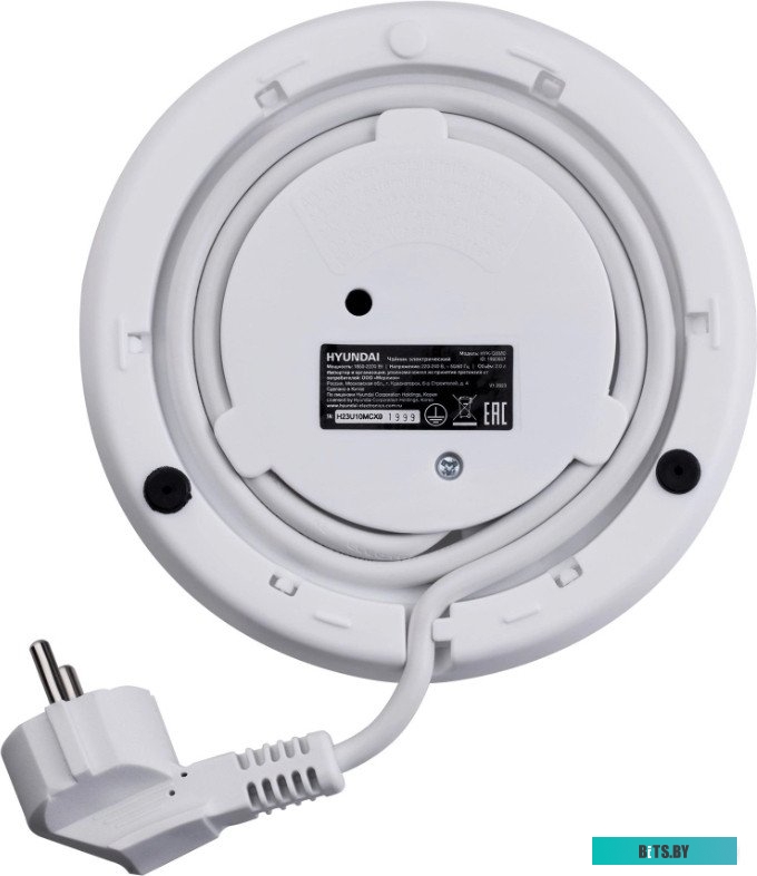 HYK-G8880 Чайник электрический Hyundai HYK-G8880 2л. 2200Вт серый/серебристый корпус: стекло