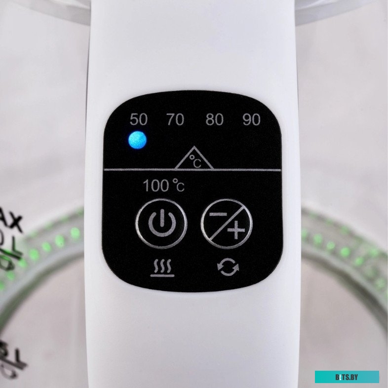 HYK-G8880 Чайник электрический Hyundai HYK-G8880 2л. 2200Вт серый/серебристый корпус: стекло