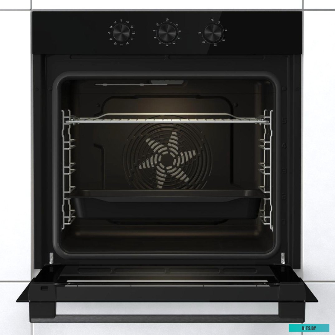 BO6725E02BG Встраиваемые электрические духовки GORENJE/ Духовой шкаф, 77 л, Класс энергопотребления: A, Механический таймер с функцией отключения, Кон