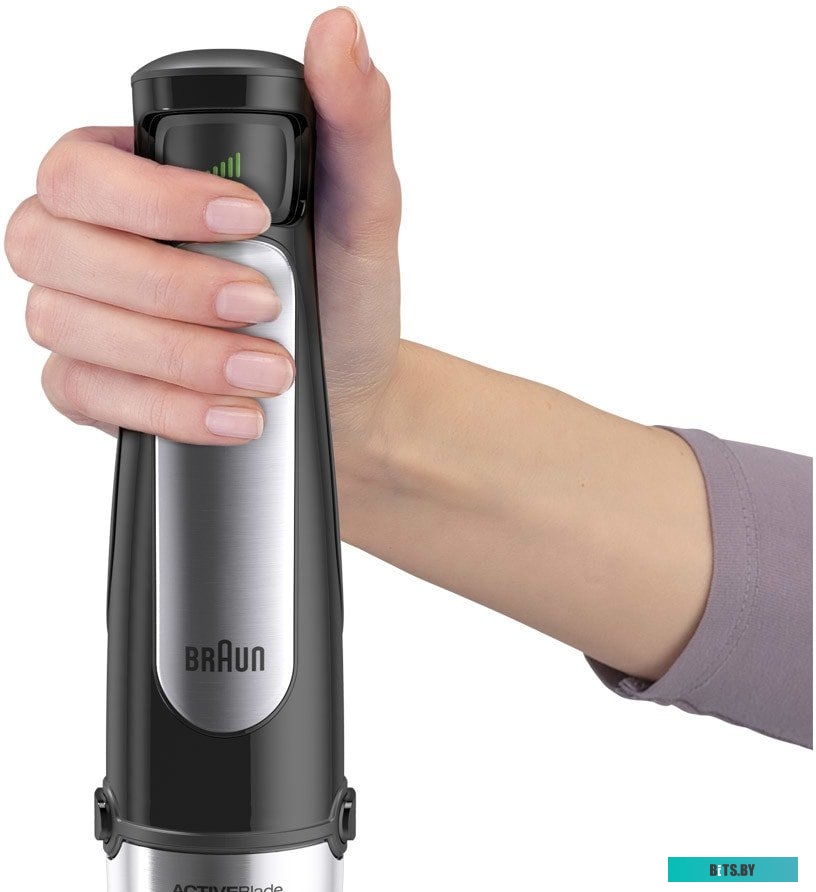 MQ7087X Блендер погружной Braun MQ7087X 850Вт черный/серебристый