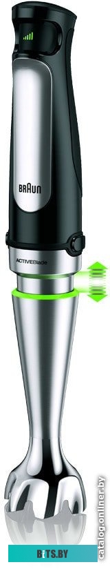 MQ7087X Блендер погружной Braun MQ7087X 850Вт черный/серебристый