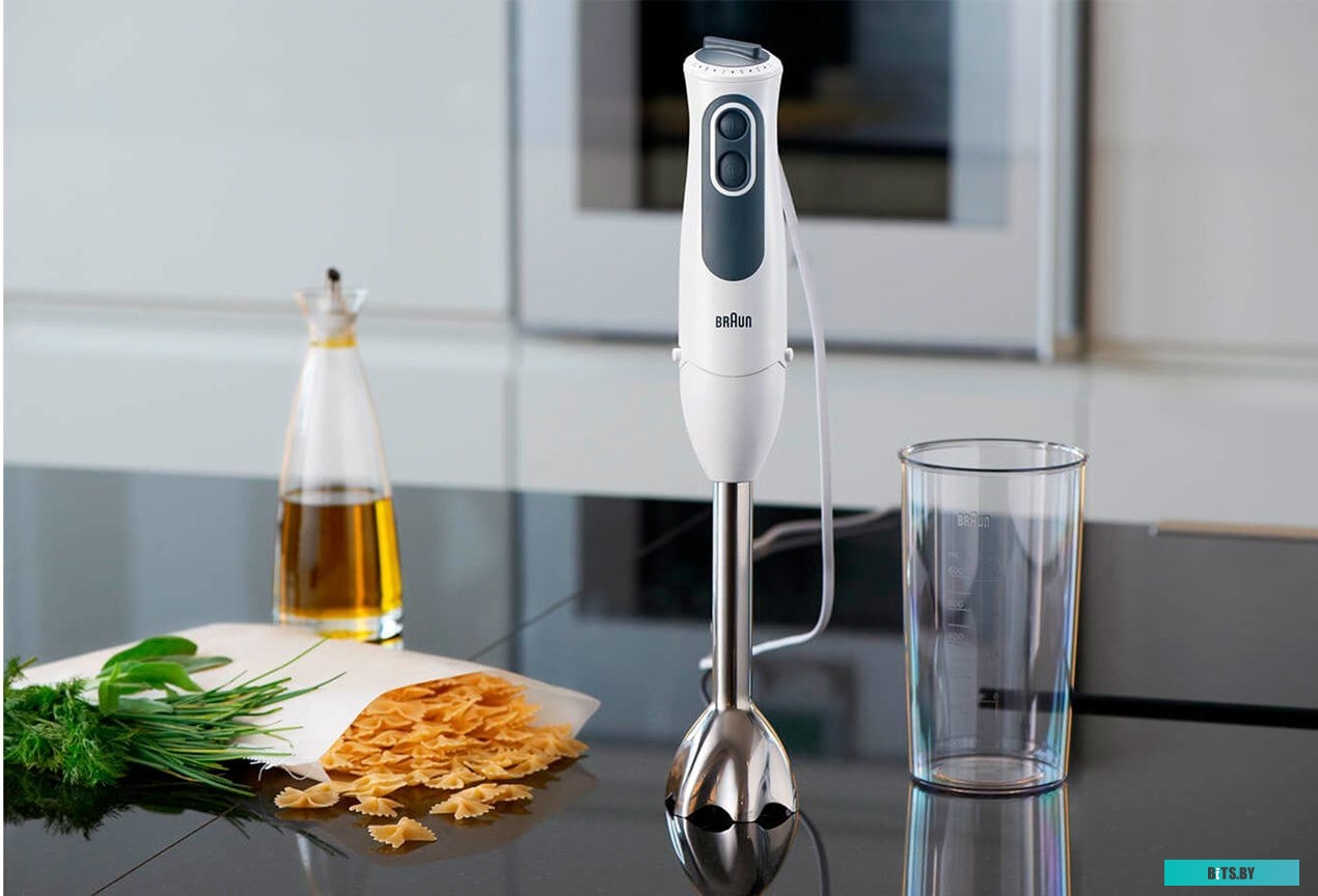 0X22111188 Блендер погружной Braun MQ3137.WH SAUCE + 750Вт белый
