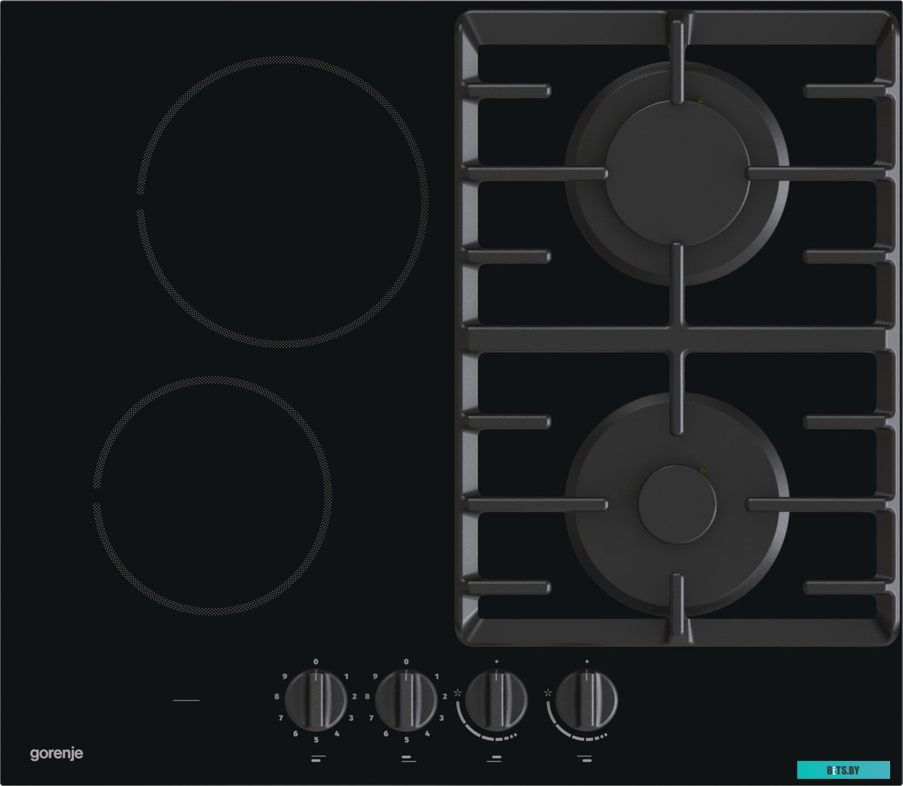 GCE691BSC Газовая варочная поверхность Gorenje GCE691BSC черный