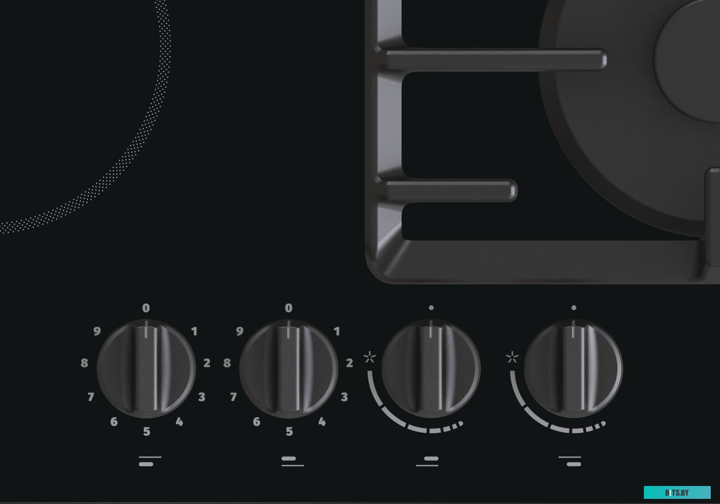 GCE691BSC Газовая варочная поверхность Gorenje GCE691BSC черный