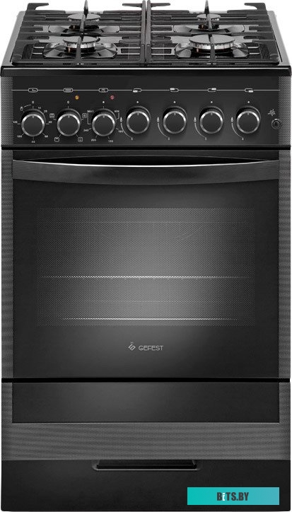 ПГЭ 5502-02 0044 Плита Комбинированная Gefest ПГЭ 5502-02 0044 черный реш.чугун