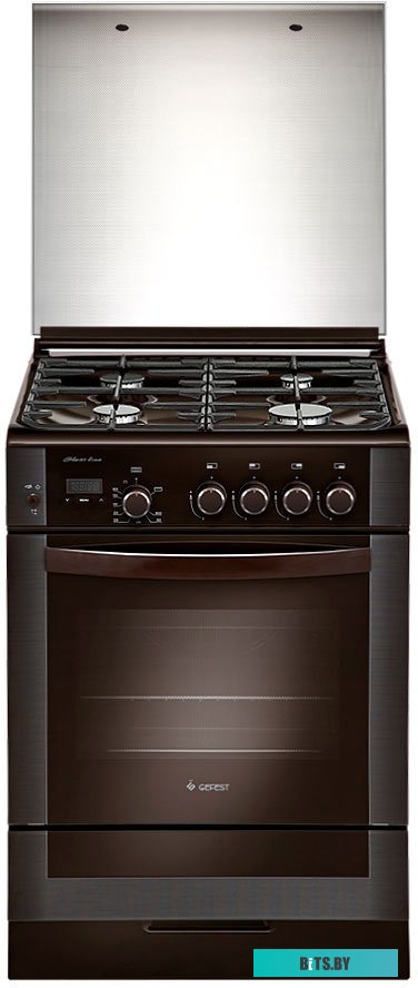ПГ 6300-03 0047 Плита Газовая Gefest ПГ 6300-03 0047 коричневый (стеклянная крышка) реш.чугун