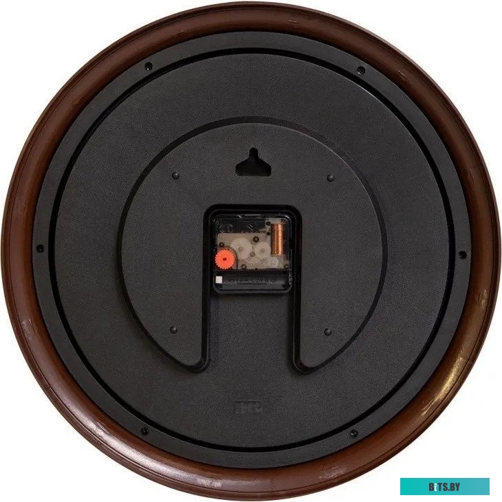 WALLC-R77P35/BROWN Часы настенные аналоговые Бюрократ WallC-R77P коричневый