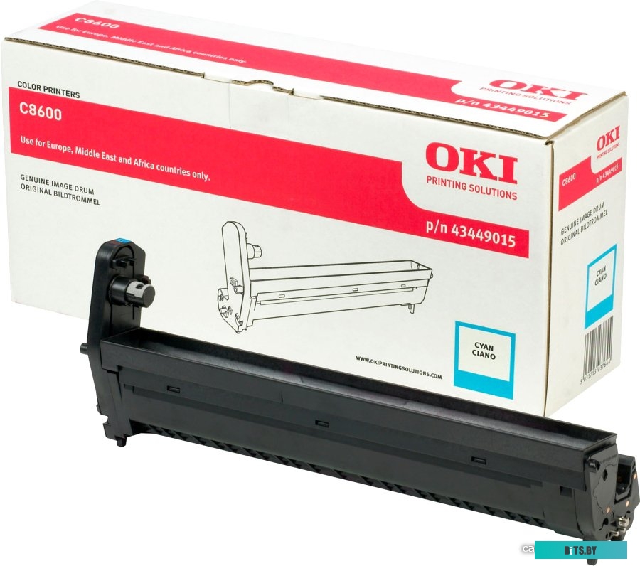 43449015 Барабан Oki C8600/C8800 20K (cyan)