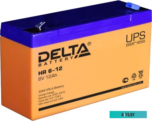 Аккумуляторная батарея Delta HR 6-12