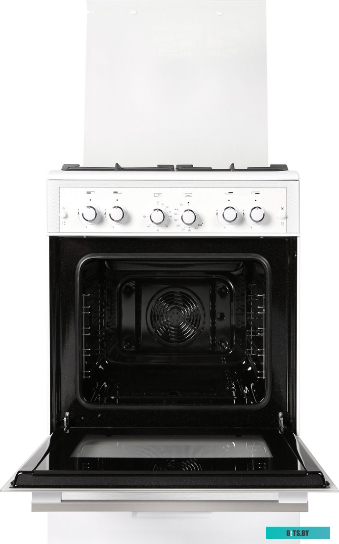 ПГ 6300-02 0340 Плита Газовая Gefest ПГ 6300-02 0340 белый (стеклянная крышка) реш.чугун