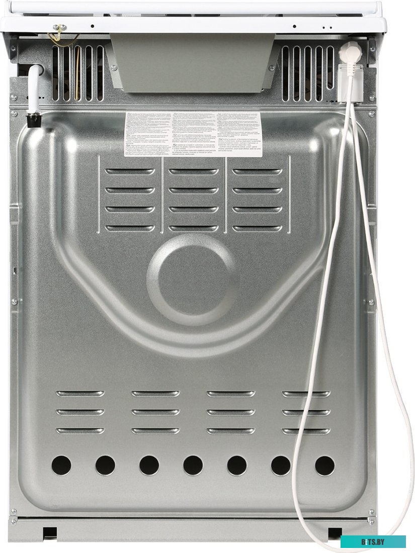 ПГ 6300-02 0340 Плита Газовая Gefest ПГ 6300-02 0340 белый (стеклянная крышка) реш.чугун