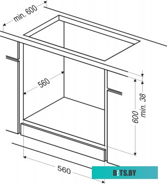 BOEW64111 Духовой шкаф Электрический Hansa BOEW64111 белый