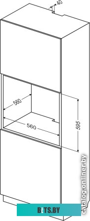 BOEW64111 Духовой шкаф Электрический Hansa BOEW64111 белый