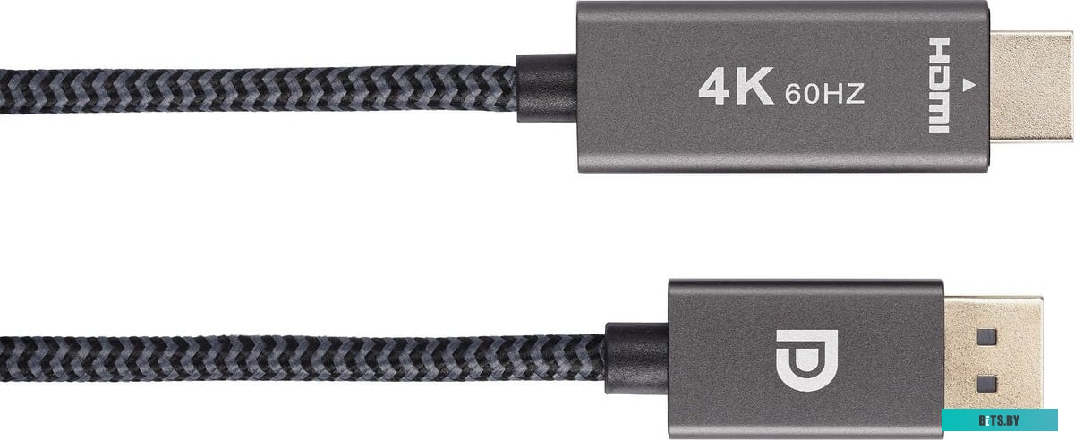 TA562M-1.8M Кабель miniDisplayPort M-> HDMI M 4K@60Hz 1.8m Telecom,оплетка