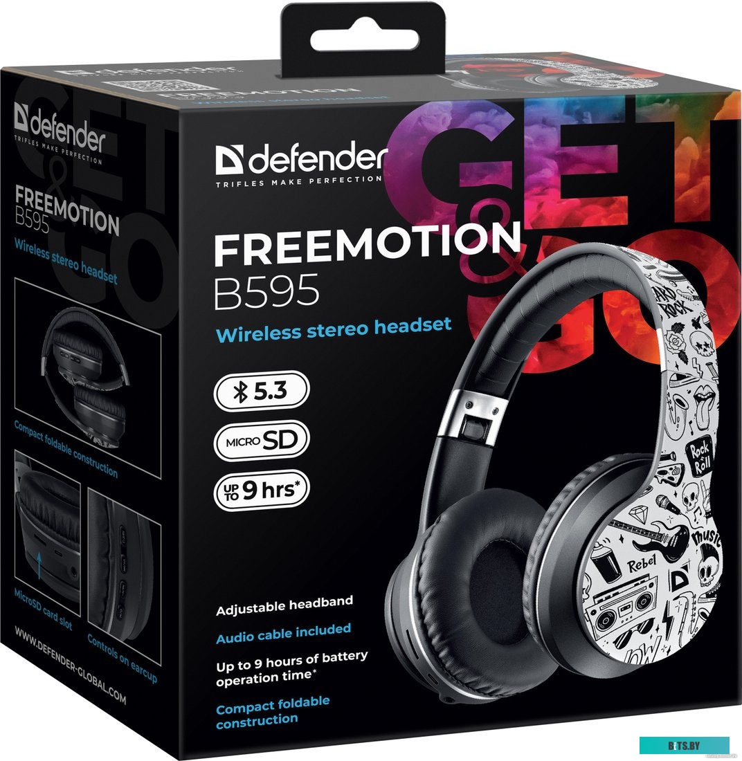 Наушники Defender FreeMotion B595 63596