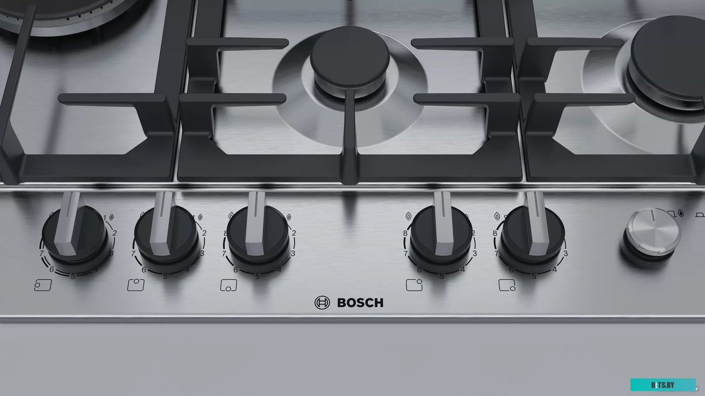 PCS7A5M90 Газовая варочная поверхность Bosch PCS7A5M90 нержавеющая сталь
