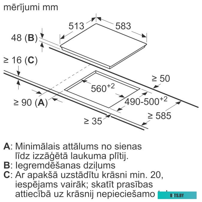 PKN645BB2E Варочная поверхность Bosch PKN645BB2E черный