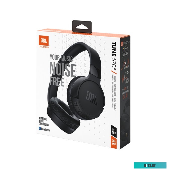 Наушники JBL Tune670NC JBLT670NCBLKCN