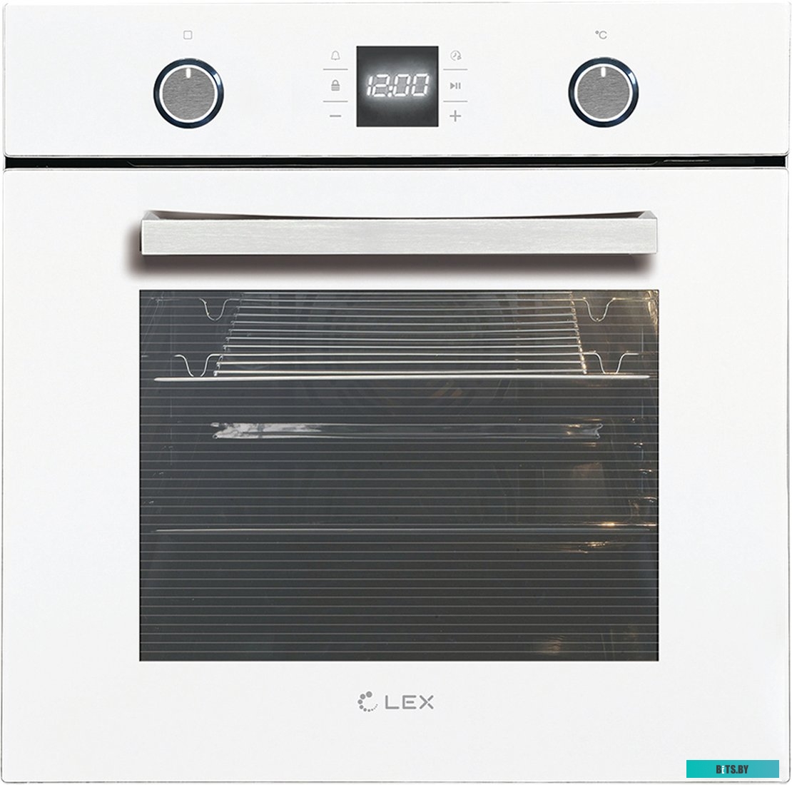 CHAO000198 Духовой шкаф Электрический Lex EDP 094 WH стекло белое/нержавеющая сталь