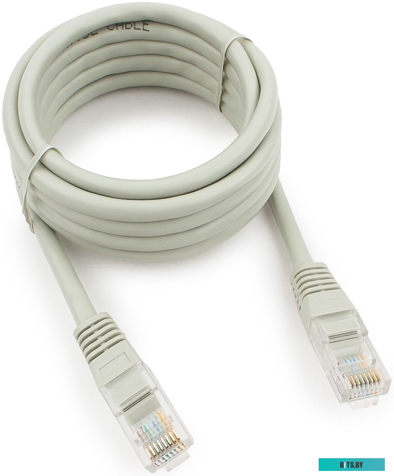 Патч-корд Cablexpert PP10-2M/Y кат.5e, 2м, литой, многожильный (жёлтый)