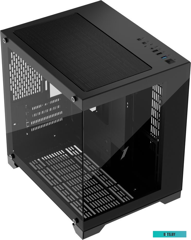 Корпус 1stPlayer MV5-TRANSPARENT MV5-TP-BK