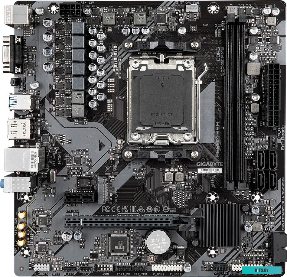Материнская плата Gigabyte A620M S2H rev. 1.0