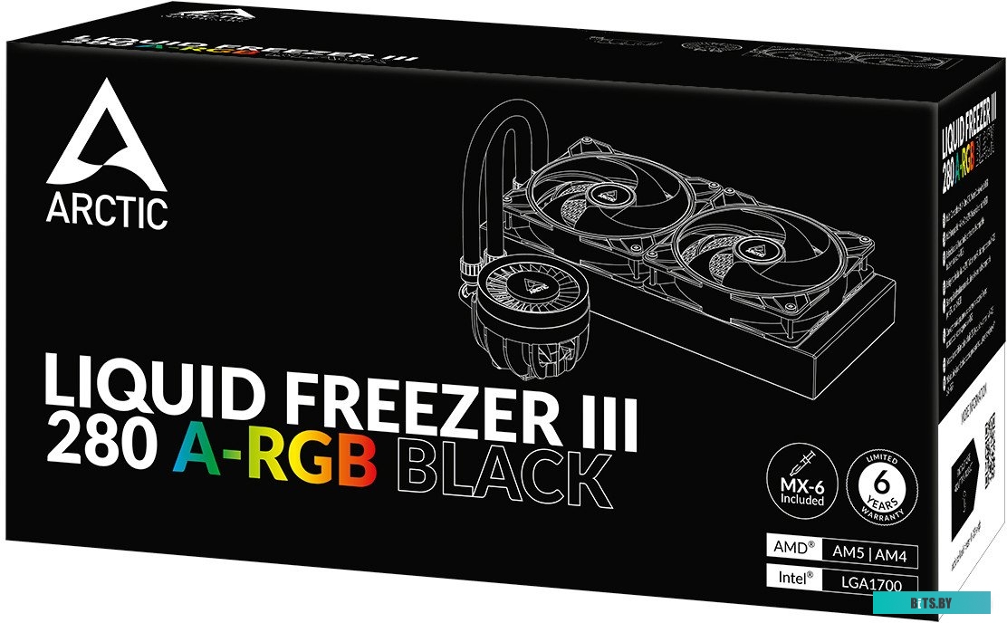 Система жидкостного охлаждения ARCTIC Liquid Freezer III 280 A-RGB ACFRE00143A